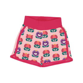 Maxomorra Runner Shorts Picnic Tulip