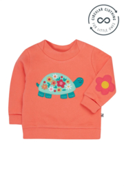 Frugi Easy On Jumper Cantaloupe Tortoise