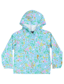 Danefæ Hoodie Light Blue Botanic