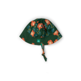 Orange Blooms Reversible Sunhat