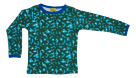 Duns Longsleeve Top Pine Needle Blue