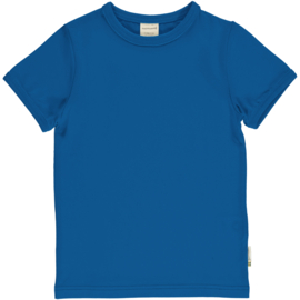 Maxomorra T-shirt Solid Blue