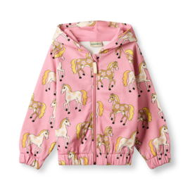 Småfolk capuchonvest met paarden