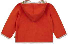 Loud + Proud Wol fleece vest oranje