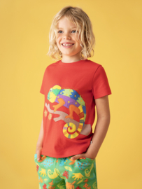 Frugi Applique T-shirt Chameleon