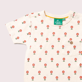 Red Flowers Short Sleeve T-shirt