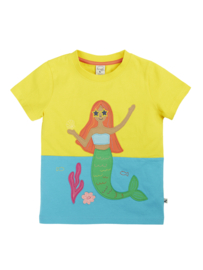 Frugi Applique T-shirt Mermaid