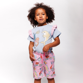 Småfolk shorts with Mermaids and Dolphins