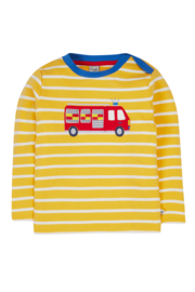 Frugi Orion Applique Top Fire Engine