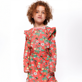Småfolk longsleeve aardbei met roezeltje