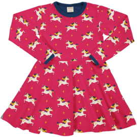 Maxomorra zwierjurkje Unicorn met sterretjes