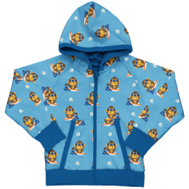 Maxomorra Zipper Hoodie Monkey