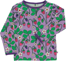 Småfolk longsleeve Strawberry Viola