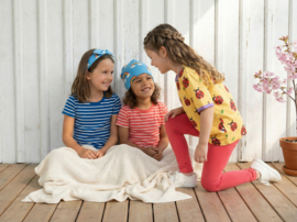 Maxomorra T-shirt Stripes Blue