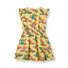 Småfolk sleeveless dress with parrots