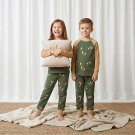 Maxomorra pyjama set lange mouw FOX