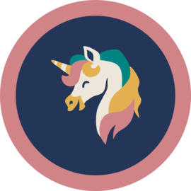 Maxomorra Linned Vest UNICORN BLUE