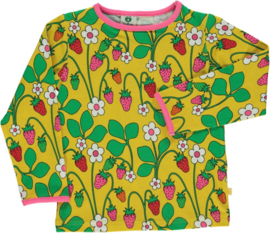 Småfolk longsleeve Strawberry Yellow