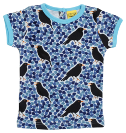 Duns Black Bird t-shirt blauw