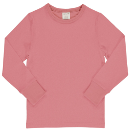 Maxomorra longsleeve solid Dusty Pink
