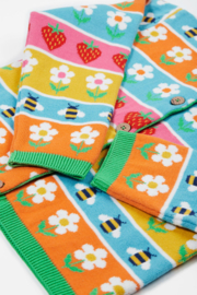 Frugi Robyn Fairisle Cardigan Daisy