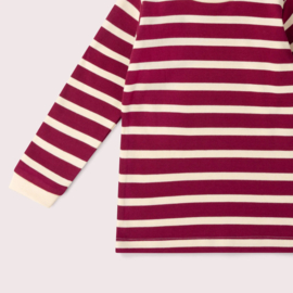 Berry Striped Long Sleeve T-Shirt