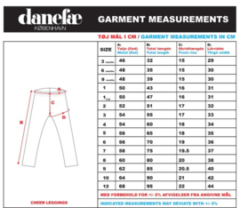 DYR Legging Vlinder paars