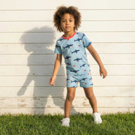 Maxomorra pyjama set korte mouw Shark