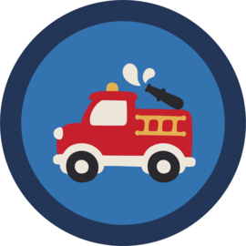 Maxomorra Sweat Muts Fire Truck