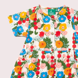 Flora and Fauna Button Through Dress