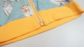 Curious Stories Hoodie Zipper Owls