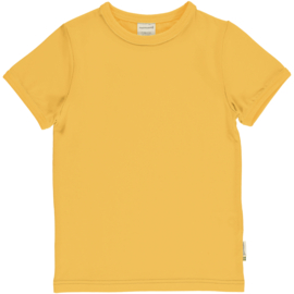 Maxomorra basic T-shirt geel