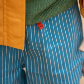 Horizon Blue Striped Pocket Trousers