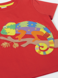 Frugi Applique T-shirt Chameleon