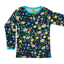 Duns Longsleeve Midsummer Flowers Purple
