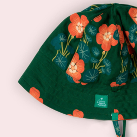 Orange Blooms Reversible Sunhat