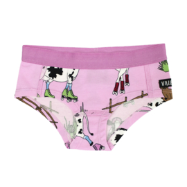 Villervalla Briefs Rolschaatsende Koe Light Blossom