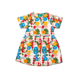 Flora and Fauna Button Through Dress