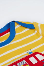 Frugi Orion Applique Top Fire Engine