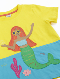 Frugi Applique T-shirt Mermaid