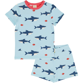 Maxomorra pyjama set korte mouw Shark