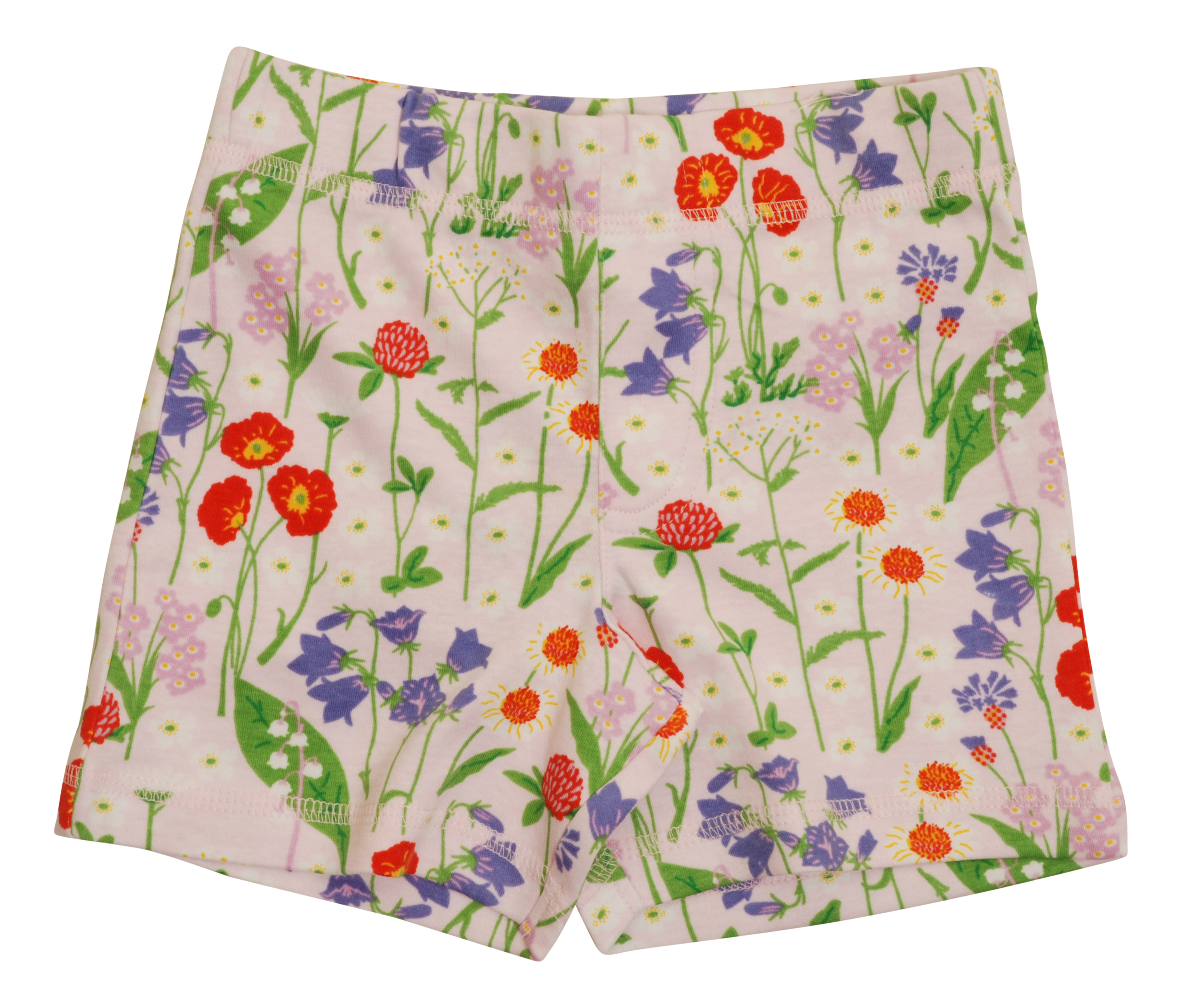 DUNS korte  broek Pink Midsummer Flower