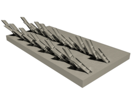 35-083 Dutch 1/3 roadblock "Asperge versperring" type II