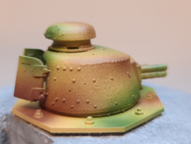 35-093 Renault FT gerod turret with Puteaux SA-18 37 mm cannon