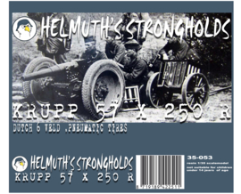 35-053 Dutch 6 veld ,pneumatic tires  (Krupp 57 x 250 R)