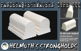 35-025 Panzerabwehrmauern type III
