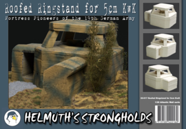 35-017 Roofed ringstand Fortress fur 5cm KwK