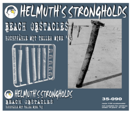 35-090 Hochpfähle mit teller mine '43