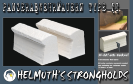 35-021 Panzerabwehrmauern type II