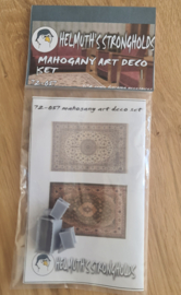 72-057 mahogany art deco set